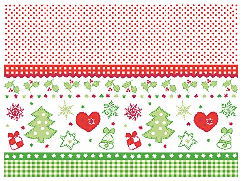 Sovie HORECA Airlaid Weihnachts-Tischsets Christmas | Platzset 30x40 cm | Weihnachten Advent Gastronomie | stoffähnlich praktisch | 100 Stück von Sovie HORECA