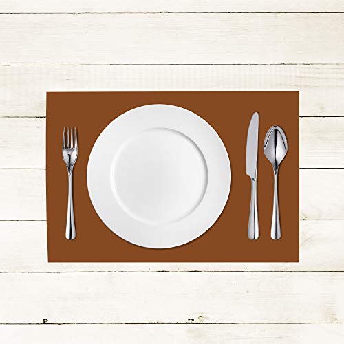 Sovie HORECA Linclass® Airlaid Tischset 40 x 30 cm/Platzset stoffähnlich/praktische Einmal-Platzset für Feiern oder Partys (Bronze) von Sovie HORECA