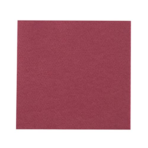 Sovie HORECA Mini Cocktail-Servietten aus Linclass® Airlaid | vielfältig einsetzbar und kombinierbar | 20 x 20 cm | (200, Bordeaux) von Sovie HORECA