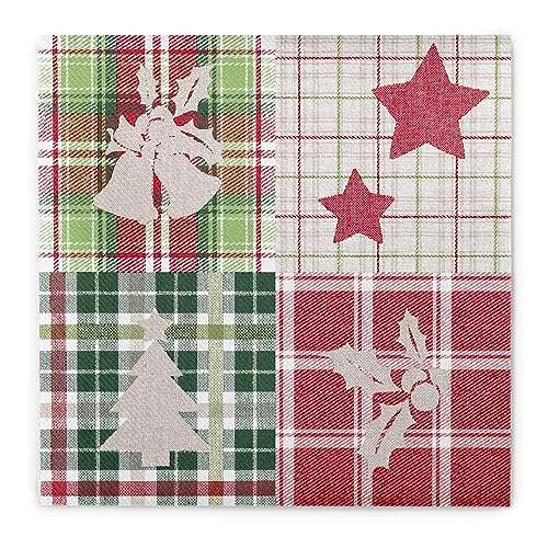 Sovie HORECA Weihnachtsserviette Angelina | aus Linclass® Airlaid | Weihnachten Adventszeit | saugstark | 40 x 40 cm, 50 Stück von Sovie HORECA