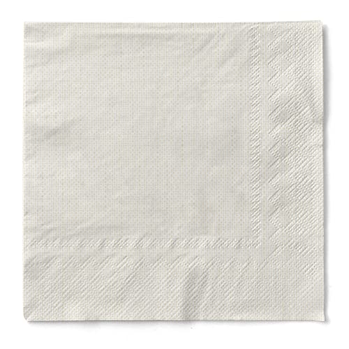 Sovie HORECA | Servietten Mailand aus Tissue | 33 x 33 cm | 100 Stück (Beige) von Sovie HORECA