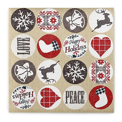 Sovie HOME Serviette Mieke | Weihnachten Tischdeko Ornamente | aus Linclass® Airlaid 40 x 40 cm, 12 Stück von Sovie Home