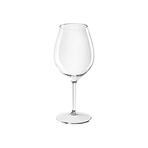 Sovie Tableware Mehrweg Weinglas | aus Tritan (Kunststoff) | Ideal für Gastronomie und Private Feiern | 510 ml | (Transparent) von Sovie Tableware