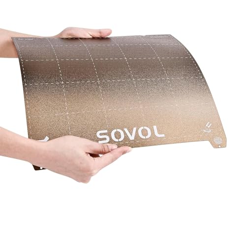 Sovol SV06 Plus SV04 Texturiert PEI Druckbett Druckplatte Magnetisch 3D Drucker Platform 310 x 320 mm für Ender 3 Max NEO CR-10 V2 CR-10 V3 CR-10S PRO V2 CR-X von Sovol