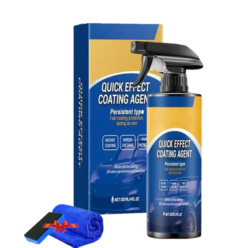 Gluckaro Autobeschichtungsspray, 3 in 1 Hochschutz-Auto-Beschichtungsspray, Quick Effect Coating Agent for Car (1) von Sovtay