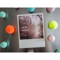 Schöner Karlsruhe Fotomagnet "Fühl Dich Umarmt" Im Polaroid Karte Stil | Emotionale Aufmunterung Mit Handlettering Und Rhein Foto Nr. 3139 Schöner Karlsruhe Fotomagnet "Fühl Dich Umarmt" Im Polaroid Karte Stil | Emotionale Aufmunterung Mit Handlettering Und Rhein Foto Nr. 3139 von SowasVonUns