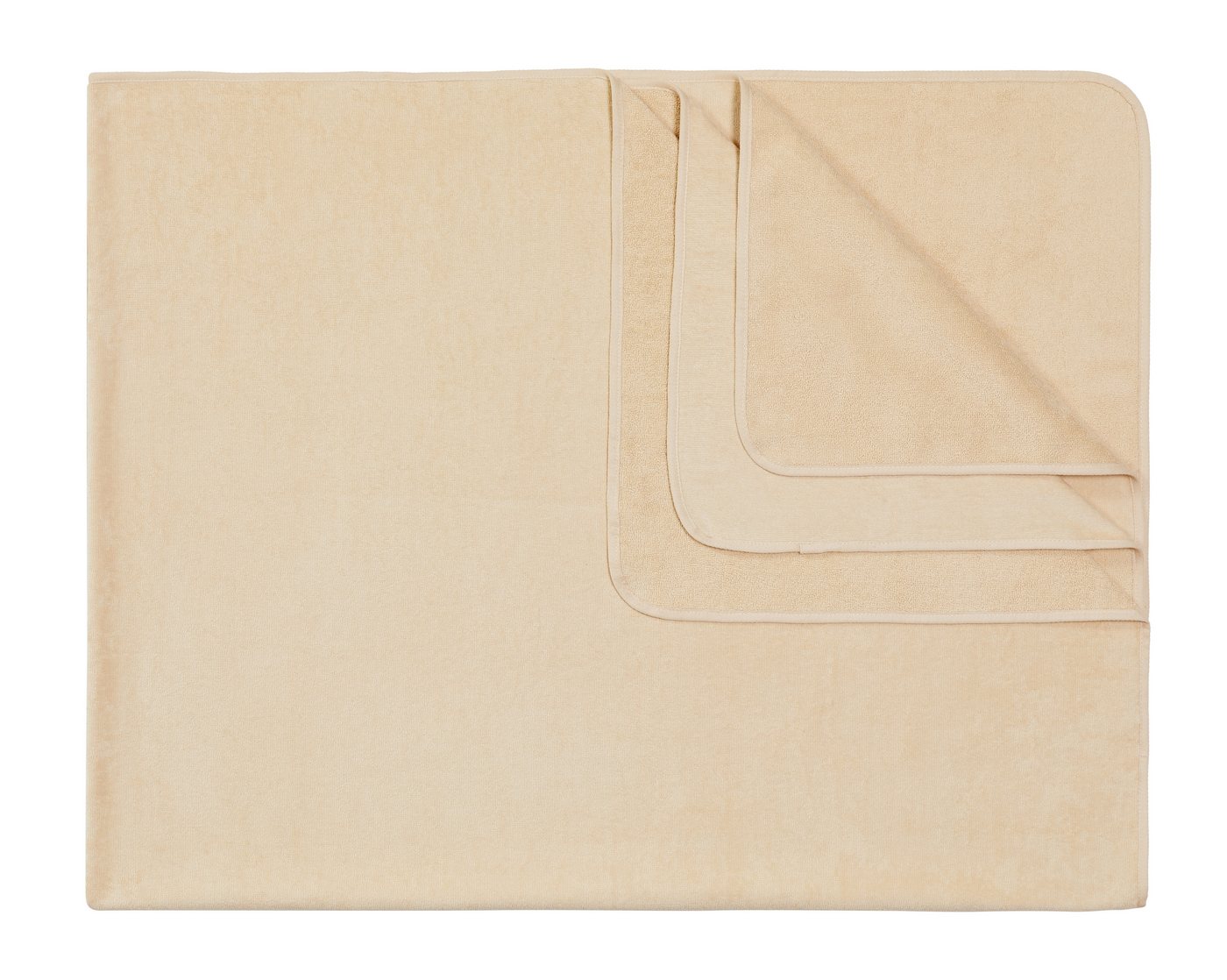 Sowel Strandtuch XXL - Together Towel -, 200x160 cm, Badetuch, 100% Bio-Baumwolle, Flauschig von Sowel