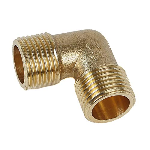 Gewinde in L Form AG IG Fitting Doppelnippel Muffe 3/4' oder 1/2 Zoll Gewinde, Gewinde-Modell:L1 1/2 AG-1/2 AG aus Kupfer Gewinde in L Form AG IG Fitting Doppelnippel Muffe 3/4' oder 1/2 Zoll Gewinde, Gewinde-Modell:L1 1/2 AG-1/2 AG aus Kupfer von Soytich