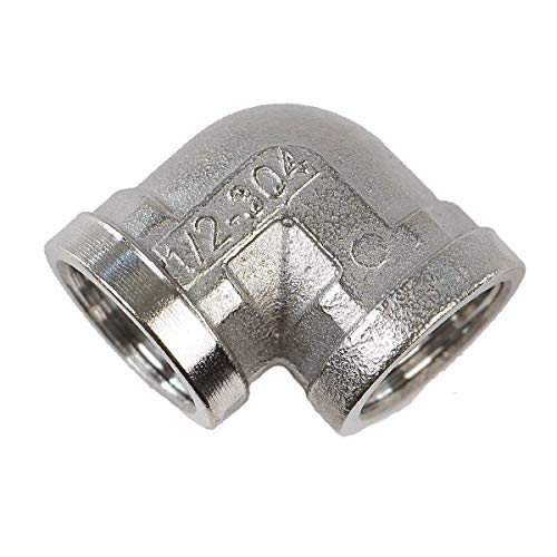 Gewinde in L Form AG IG Fitting Doppelnippel Muffe 3/4' oder 1/2 Zoll Gewinde, Gewinde-Modell:L8 1/2 IG-1/2 IG aus Edelstahl Gewinde in L Form AG IG Fitting Doppelnippel Muffe 3/4' oder 1/2 Zoll Gewinde, Gewinde-Modell:L8 1/2 IG-1/2 IG aus Edelstahl von Soytich