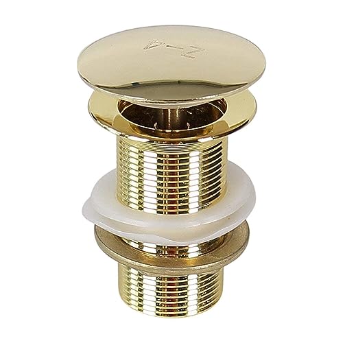 Ablaufventil Abfluss Ablauf Push Up, Pop Waschbeck Waschtisch click clack Push9 von Soytich