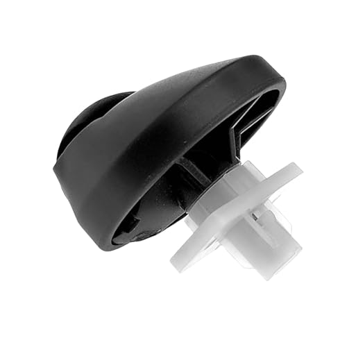 SpArcz Ersatzräder, kompatibel mit Roborock S5 Max/S6 MaxV, Lenkradmodul, Rollenroboter-Staubsaugerzubehör(Black) von SpArcz