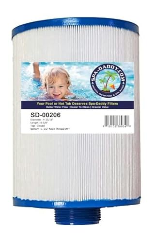 Spa-Daddy SD-00206 Filter - Ersatz für Freeflow Lagas RLX ersetzt Pleatco PFF25TC-P4 | Filbur FC-2400 | Unicel 4CH-23 von Spa-Daddy