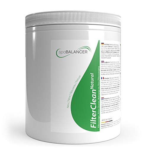 SpaBalancer FilterClean Natural New 950g, umweltfreundlicher Spezialreiniger für Whirlpoolfilter von SpaBalancer