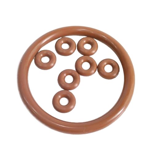 1 Stück Fluorkautschuk-O-Ringe Braun, 295 mm AD 283.6 mm ID, 5.7 mm Drahtdurchmesser, Metrischer Fluor-Gummi-O-Ring von SpaRcz