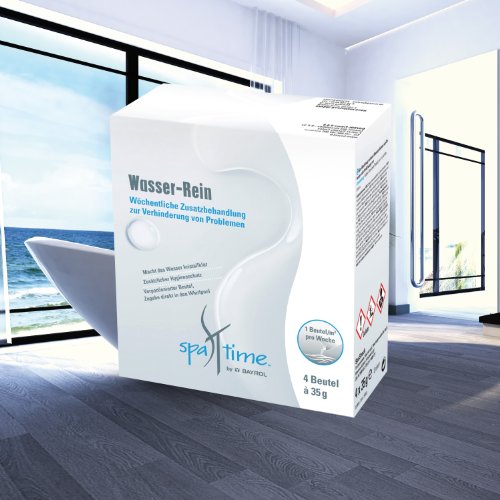 BAYROL SpaTime Wasser-Rein Whirlpool Whirlpoolpflege Spa Time 4x 35g Hot Tub perfect-spa von SPA TIME