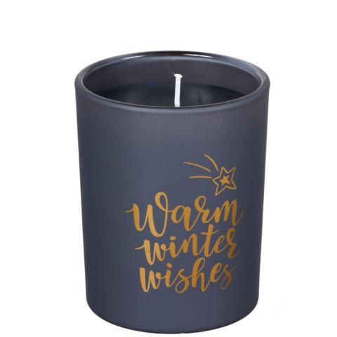 Duftkerze Weihnachten Festive Spices - winter spices in Glas "Warm Winter Wishes" 45 h von Spaas