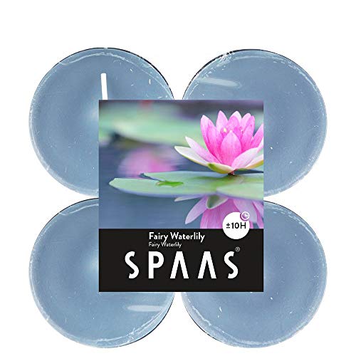 Spaas 12 x 4 Duftende Maxi Teelichter ± 10 Stunden Fee Seerose Spaas 12 x 4 Duftende Maxi Teelichter ± 10 Stunden Fee Seerose von Spaas