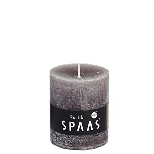 Spaas 8 rustikale Stumpenkerzen ohne Duft, 68/80 mm, ± 30 Stunden, Taupe Spaas 8 rustikale Stumpenkerzen ohne Duft, 68/80 mm, ± 30 Stunden, Taupe von Spaas