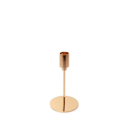 Spaas Halter Dinner Candle klein, Gold von Spaas