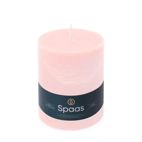 Spaas Rustik-Stumpenkerze, 100/130 mm, 95h, hellrosa Spaas Rustik-Stumpenkerze, 100/130 mm, 95h, hellrosa von Spaas