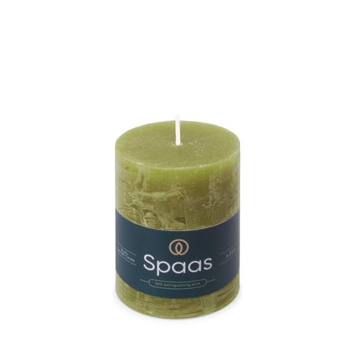 Spaas Rustikale Stumpenkerze 70/95 mm 35St. - olivgrün Spaas Rustikale Stumpenkerze 70/95 mm 35St. - olivgrün von Spaas