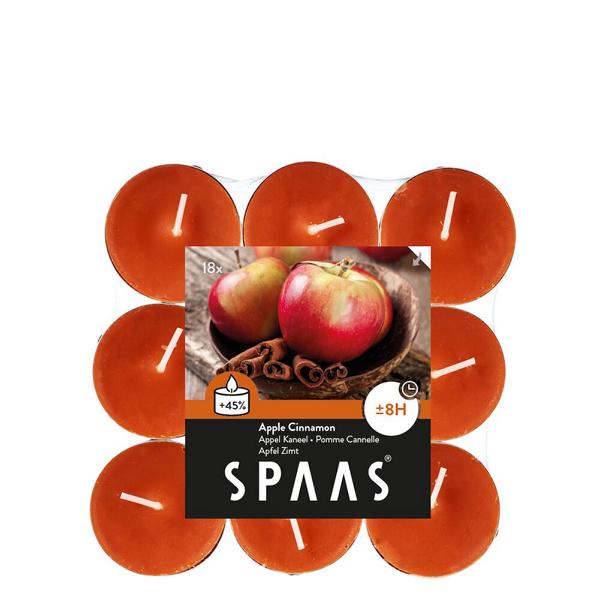 Teelichter Duft Apfel Zimt 18 Stück 8 h Teelichter Duft Apfel Zimt 18 Stück 8 h von Spaas