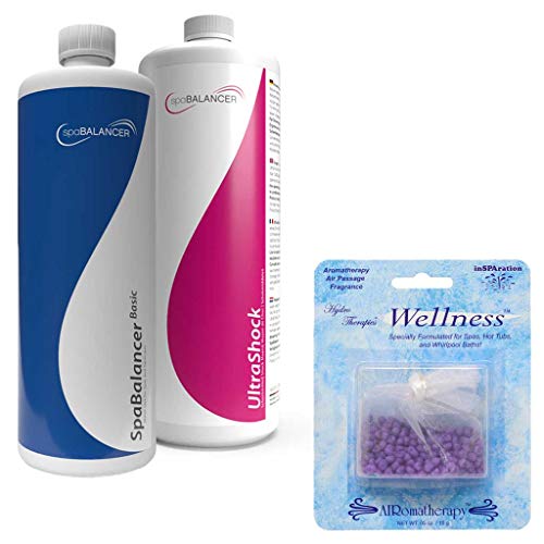 SpaBalancer Chlorfreie Wasserpflege für Whirlpool, Ultra Shock Desinfektion und Aroma Perlen SpaBalancer Chlorfreie Wasserpflege für Whirlpool, Ultra Shock Desinfektion und Aroma Perlen von SpaBalancer