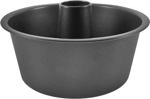 Space Home - Backform Fiorella mit Röhre - Savarin Form - Frankfurter - Kranzform mit Antihaftbeschichtung - Karbonstahl - 25 cm von Space Home