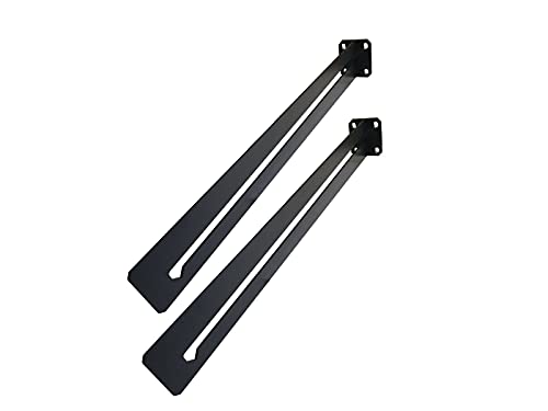 2 Stück Vordach Vordachträger Vordachhalter Träger Anthrazit RAL7016 B-Ware Glas Haustür (2 Stück) von Space