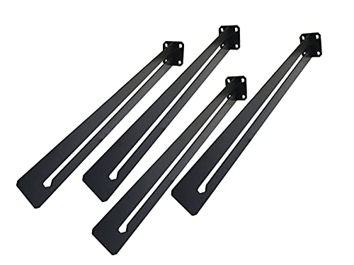 4 Stück Vordach Vordachträger Vordachhalter Träger Anthrazit RAL7016 B-Ware Glas Haustür (4 Stück) von Space