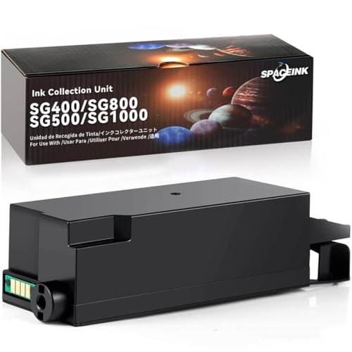 Spaceink SG400 Abfallsammeleinheit Ersatz für Sawgrass Virtuoso SG400 SG500 SG800 SG1000 Ricoh GC41 Drucker von Spaceink