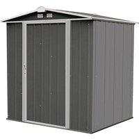 Metall Gerätehaus 65 Grau/Creme 157x177x183 cm - Spacemaker von Spacemaker