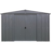 Spacemaker Gartenhaus grau Metall B/H/L: ca. 313x198x242 cm von Spacemaker