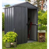 Spacemaker Gerätehaus, 2,8 m³, BxT: 145 x 117 cm - grau von Spacemaker
