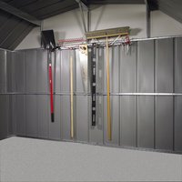 Spacemaker Werkzeugset »Werkzeugleisten Set«, Stahlblech, silberfarben von Spacemaker