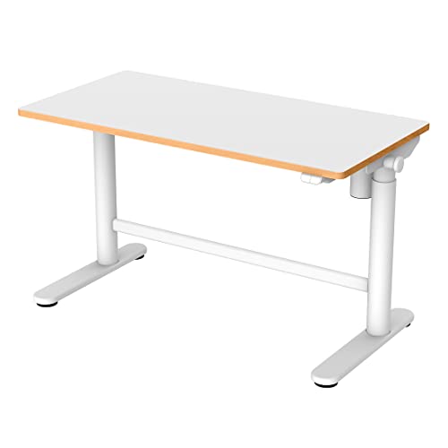 Spacetronik ELEKTRISCH Kinderschreibtisch XD Höhenverstellbar 55-89cm, Schülerschreibtisch, Schreibtisch, Jugendschreibtisch SPE-X112 (White) von Spacetronik