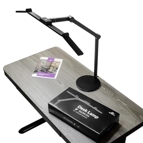 Spacetronik Schreibtischlampe LED Dimmbar Glow D4, Schreibtischlampen mit intelligenter Automatikmodus, Farbtemperaturregelung, CRI 97+, Ergonomische Schreibtischleuchte LED Spacetronik Schreibtischlampe LED Dimmbar Glow D4, Schreibtischlampen mit intelligenter Automatikmodus, Farbtemperaturregelung, CRI 97+, Ergonomische Schreibtischleuchte LED von Spacetronik