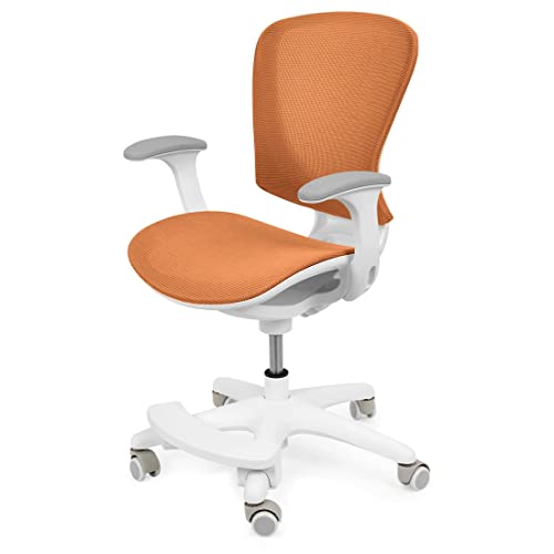 Spacetronik Schreibtischstuhl Kinder - Kinder-Drehstuhl mit Fußstütze - Kinderstuhl 5-14 Jahre - Bürostuhl mit verstellbarem Rücken und Sitz - Ergonomischer Stuhl - Sitzhöhe 42-49,5 cm von Spacetronik