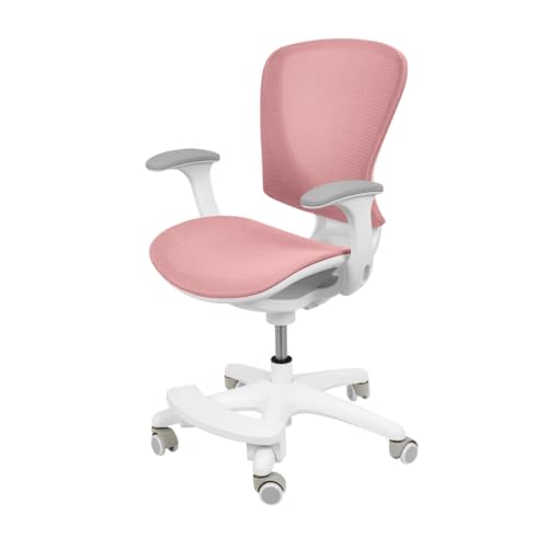 Spacetronik Schreibtischstuhl Kinder - Kinder-Drehstuhl mit Fußstütze - Kinderstuhl 5-14 Jahre - Bürostuhl mit verstellbarem Rücken und Sitz - Ergonomischer Stuhl - Sitzhöhe 42-49,5 cm von Spacetronik