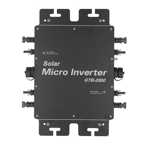 2800 W Solar-Grid-Tie-Wechselrichter mit MPPT-Technologie, IP65 Wasserdicht, Geeignet für Photovoltaik-Solarstromerzeugung, EU-Stecker 230 V 2800 W Solar-Grid-Tie-Wechselrichter mit MPPT-Technologie, IP65 Wasserdicht, Geeignet für Photovoltaik-Solarstromerzeugung, EU-Stecker 230 V von Spacnana