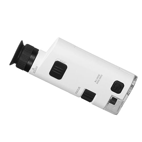 300x Bis 350x LED-beleuchtetes Taschenmikroskop, LED-Handy-Mikroskop, Universeller Clip-Typ, Abnehmbarer Beleuchteter Zoom für die Tasche 300x Bis 350x LED-beleuchtetes Taschenmikroskop, LED-Handy-Mikroskop, Universeller Clip-Typ, Abnehmbarer Beleuchteter Zoom für die Tasche von Spacnana