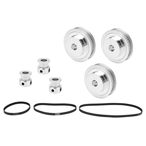60 Zähne Synchronrad, 2GT Synchronrad 20 Zähne 60 Zähne 8 Mm Bohrung Aluminium Zahnriemenscheibe mit 200 Mm 280 Mm 400 Mm, Punktschweißausrüstung von Spacnana