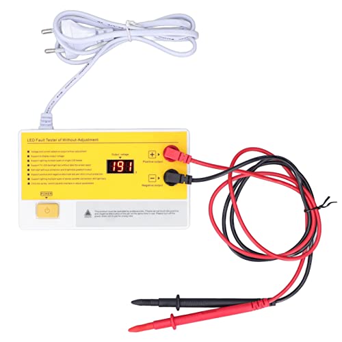LED TV Backlight Tester Multipurpose LED -Strips -Testwerkzeug, Digitalanzeige -LED -Tester, Automatische Spannung und Stromanpassung für die LED -Lichtreparatur von Spacnana