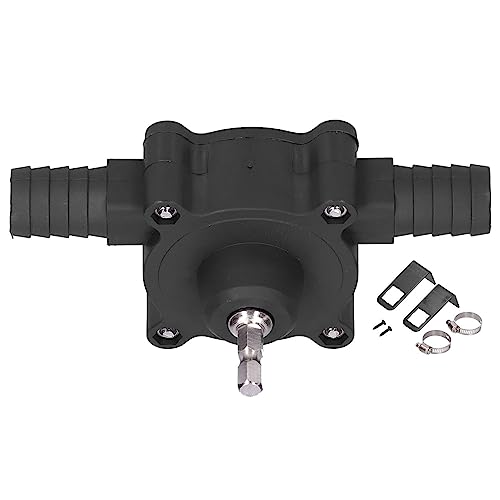 Mini Bohrmaschine Pumpe Tragbare Handbohrmaschine Angetriebene Wasserpumpe Selbstansaugende Wassertransferpumpe von Spacnana