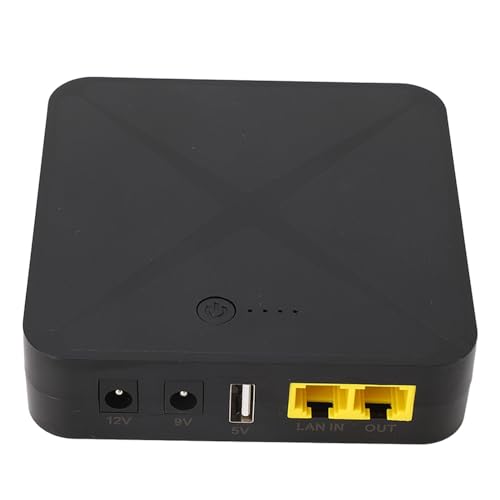 Mini-USV mit Mehreren Ausgangsoptionen, 8000 MAh Batterie-Backup für Kamera, Router, Modem, USB-Anschluss, Intelligenter Schutz, USV, 5 V, 9 V, 12 V, 48 V, POE-Anschluss Mini-USV mit Mehreren Ausgangsoptionen, 8000 MAh Batterie-Backup für Kamera, Router, Modem, USB-Anschluss, Intelligenter Schutz, USV, 5 V, 9 V, 12 V, 48 V, POE-Anschluss von Spacnana