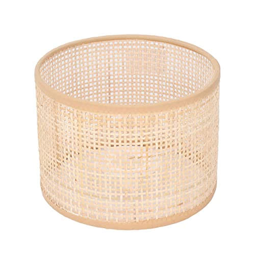 Rattan Lampenschirm Ersatz E27 E14 Lampenschirm für Tischlampe Stehlampe Nachttischlampe von Spacnana