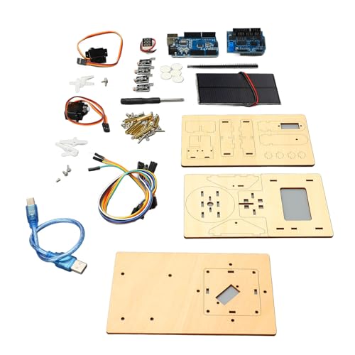 Solar Tracking Kit DIY STEM Learning Educational Smart Solar Tracker System Elektronisches Kit Pädagogische Programmierung für Kinder, Jugendliche, Erwachsene Solar Tracking Kit DIY STEM Learning Educational Smart Solar Tracker System Elektronisches Kit Pädagogische Programmierung für Kinder, Jugendliche, Erwachsene von Spacnana