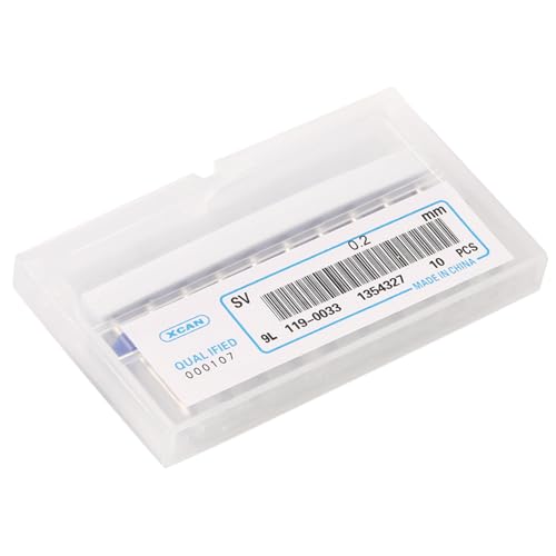 Spacnana 10pcs Tungstenstahl -Stahl -Leiterplatten -Bohrer -Bohrer -Bits Eingestellt, 0,1 Mm Bis 1,4 Mm Micro -Bohrer -Bohrer für Lötchen Im Löcher (0,2 mm) von Spacnana