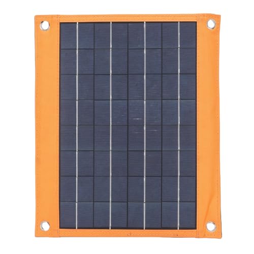 Spacnana 16W Polykristalline Solarpanel -Ladegerät, Tragbares Solarpanel mit USB -C -DC -Schnittstellen für Camping -Wanderungen Im Freien von Spacnana