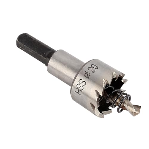 Spacnana 20 -mm -Metall -Loch -Sägeschneider, Edelstahlbohrer, Schnelles Schneidwerkzeug, Pilotbohrer mit Split -Spitze, für Blechschnitt Spacnana 20 -mm -Metall -Loch -Sägeschneider, Edelstahlbohrer, Schnelles Schneidwerkzeug, Pilotbohrer mit Split -Spitze, für Blechschnitt von Spacnana